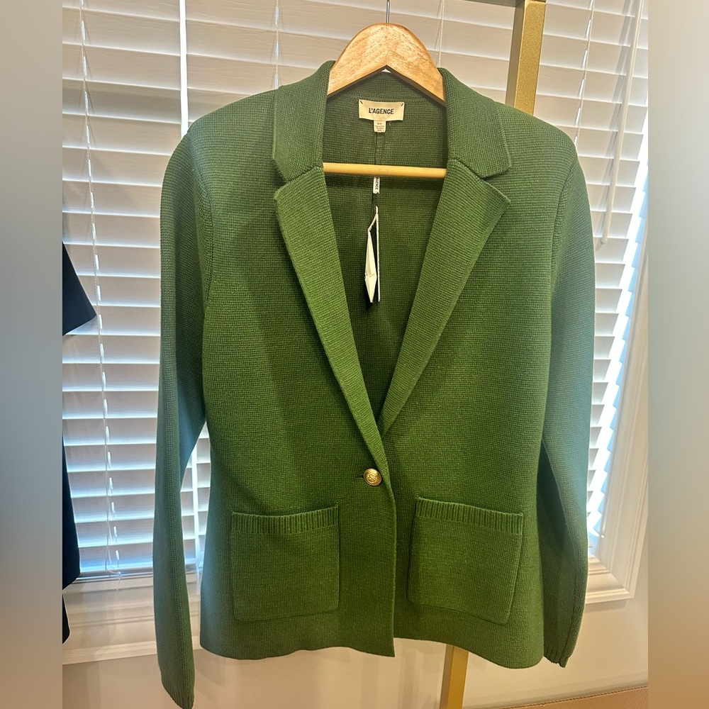 NWT L’Agence knit blazer $695 retail
